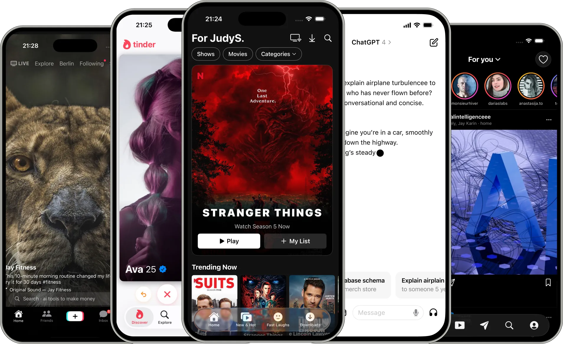 Example apps built with Superapp